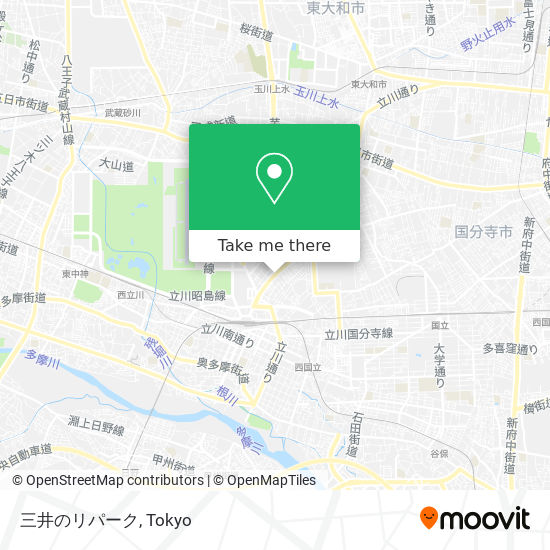 三井のリパーク map