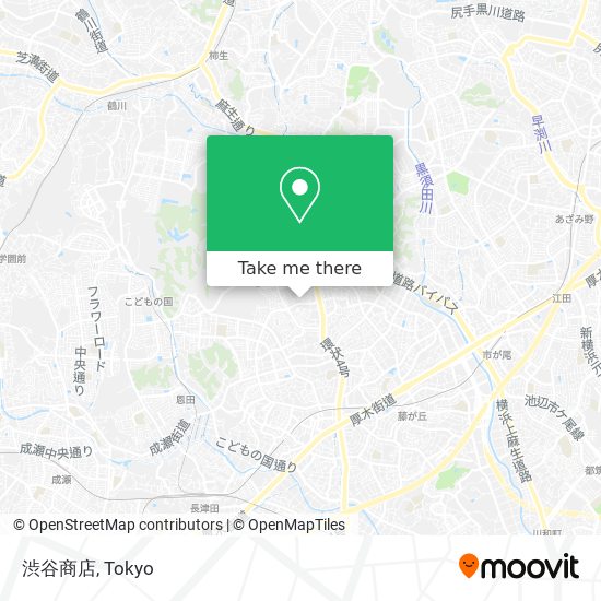 渋谷商店 map