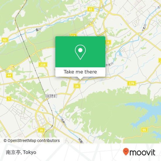 南京亭 map