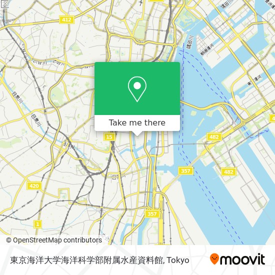 東京海洋大学海洋科学部附属水産資料館 map
