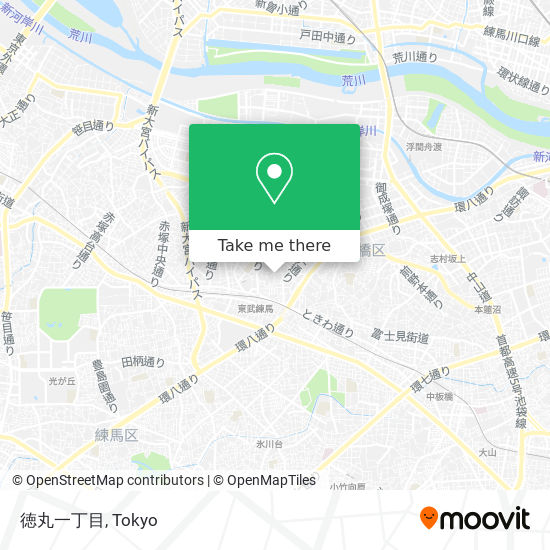 徳丸一丁目 map
