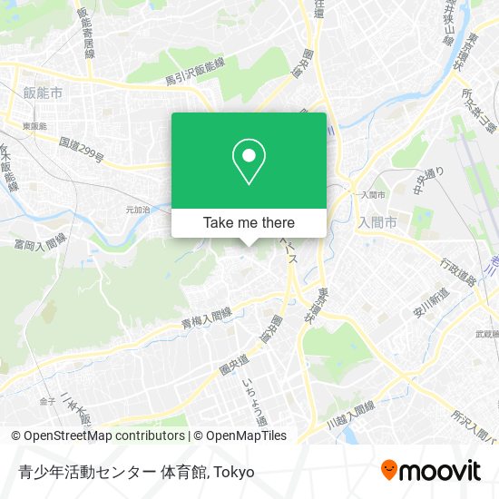 青少年活動センター 体育館 map