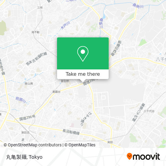 丸亀製麺 map