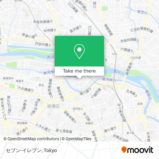 セブン-イレブン map