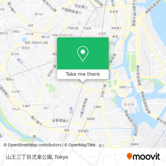 山王三丁目児童公園 map