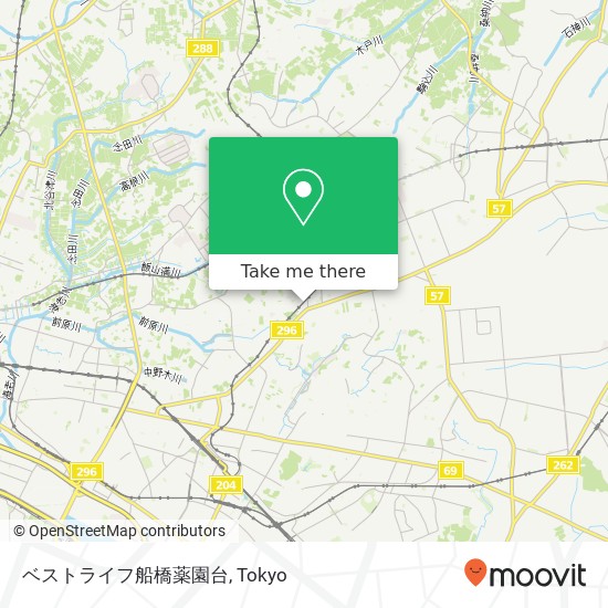 ベストライフ船橋薬園台 map