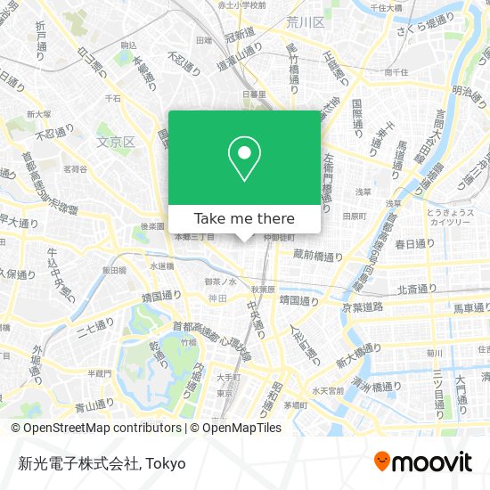 新光電子株式会社 map