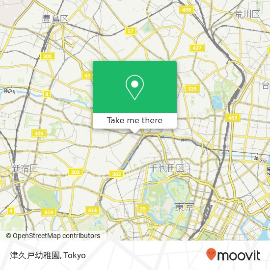 津久戸幼稚園 map