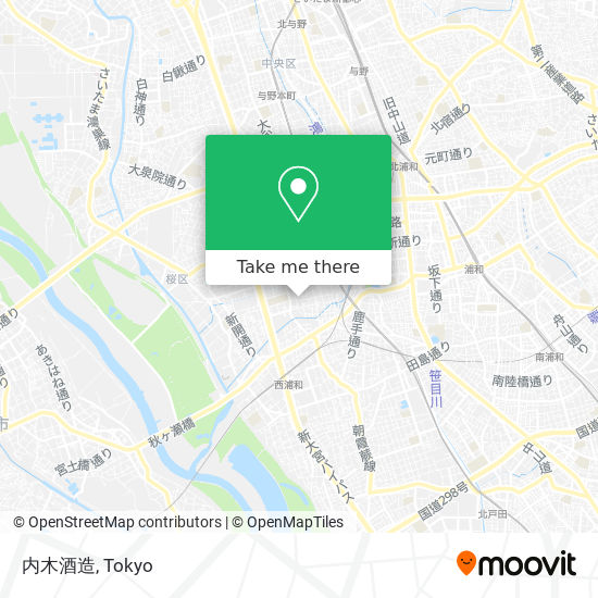 内木酒造 map