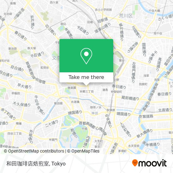 和田珈琲店焙煎室 map