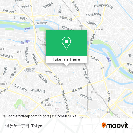 桐ケ丘一丁目 map