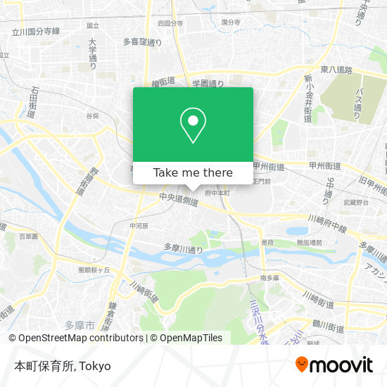 本町保育所 map