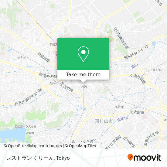 レストラン ぐりーん map