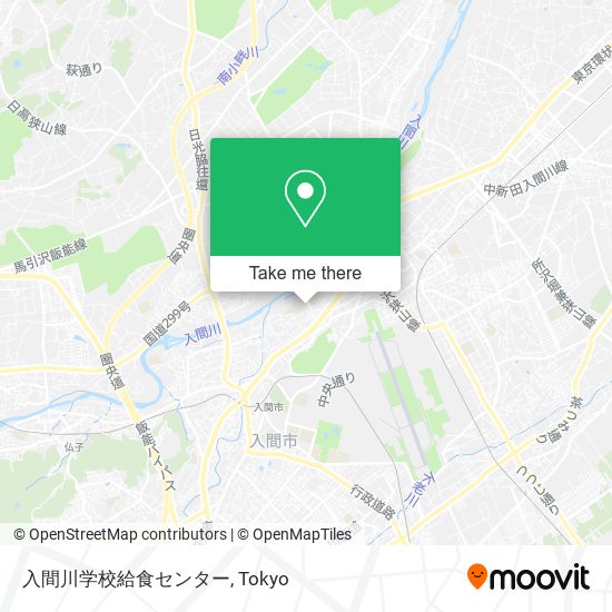 入間川学校給食センター map