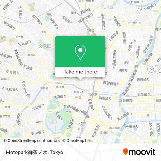 Motopark御茶ノ水 map