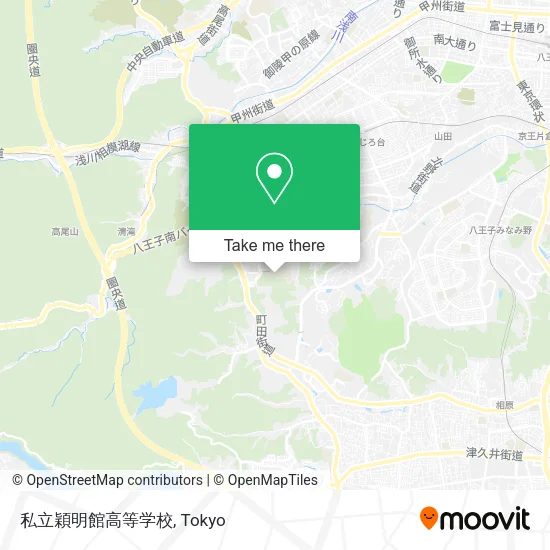 私立穎明館高等学校 map