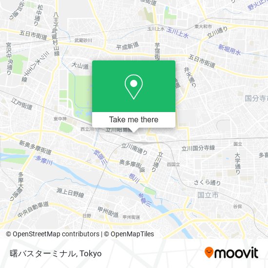 曙バスターミナル map