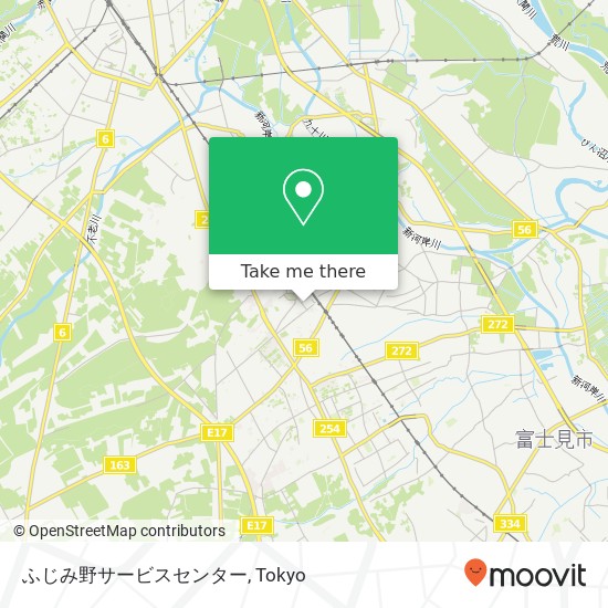 ふじみ野サービスセンター map