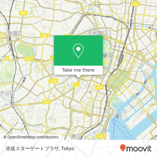 赤坂スターゲートプラザ map