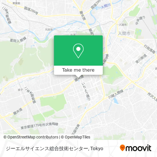 ジーエルサイエンス総合技術センター map