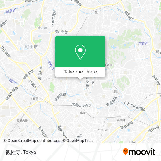 観性寺 map