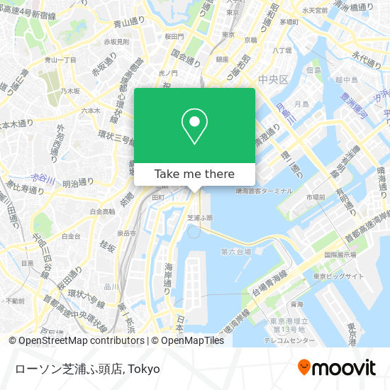 ローソン芝浦ふ頭店 map