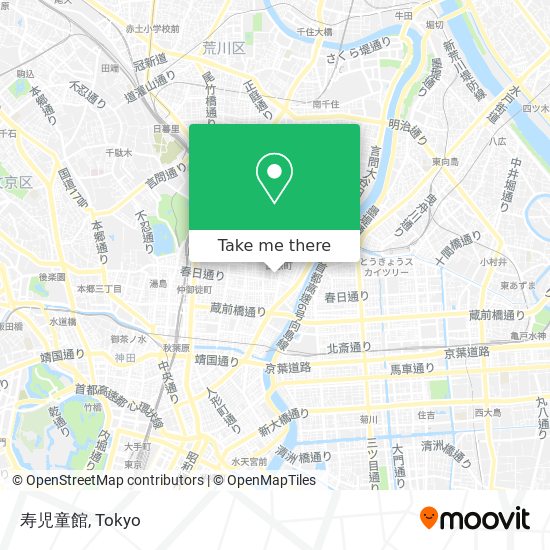 寿児童館 map