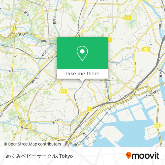 めぐみベビーサークル map