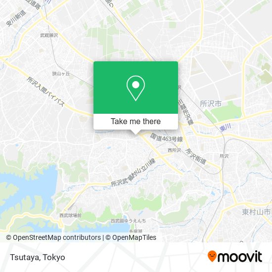 Tsutaya map