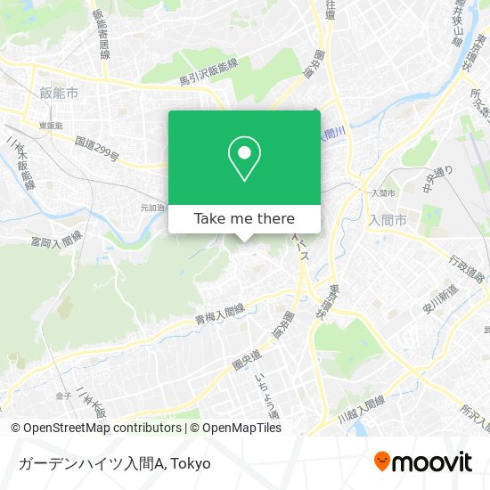 ガーデンハイツ入間A map