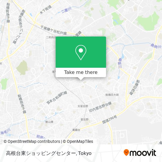 高根台東ショッピングセンター map