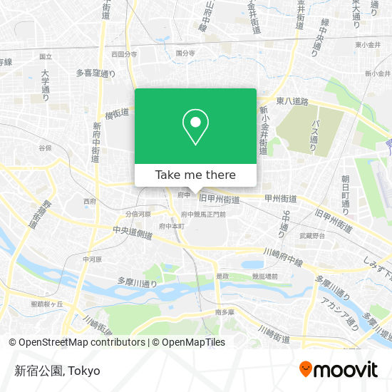 新宿公園 map