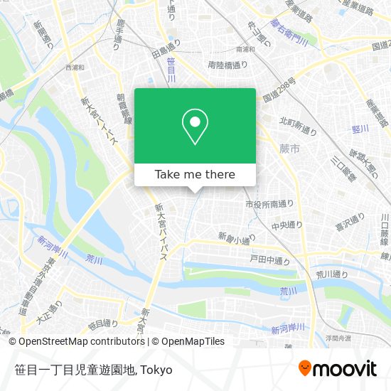 笹目一丁目児童遊園地 map