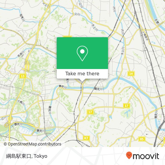 綱島駅東口 map