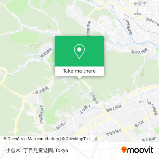 小曾木1丁目児童遊園 map