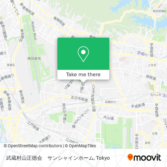 武蔵村山正徳会　サンシャインホーム map