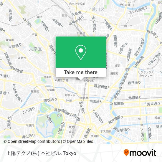上陽テクノ(株) 本社ビル map
