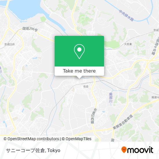 サニーコープ佐倉 map
