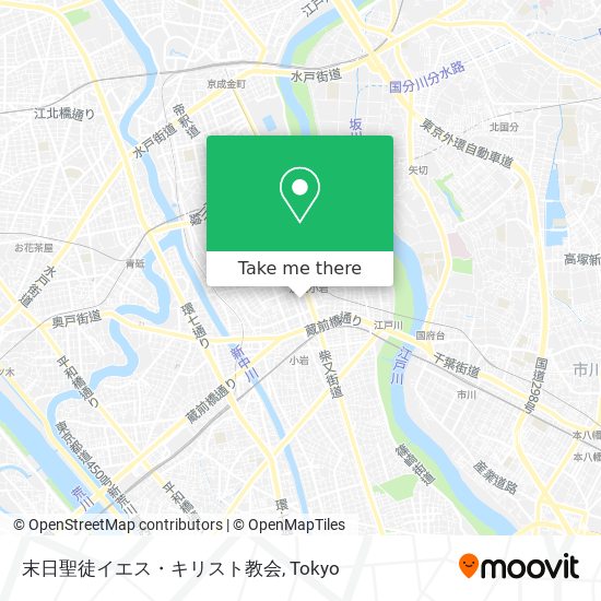 末日聖徒イエス・キリスト教会 map