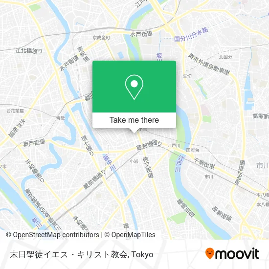 末日聖徒イエス・キリスト教会 map