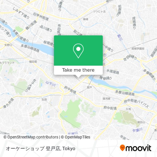 オーケーショップ 登戸店 map