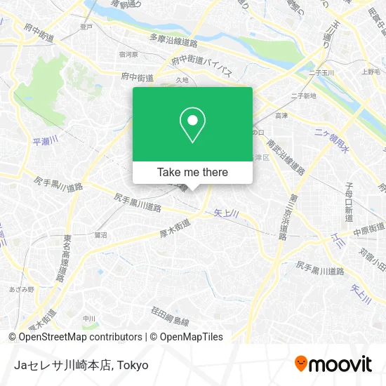 Jaセレサ川崎本店 map