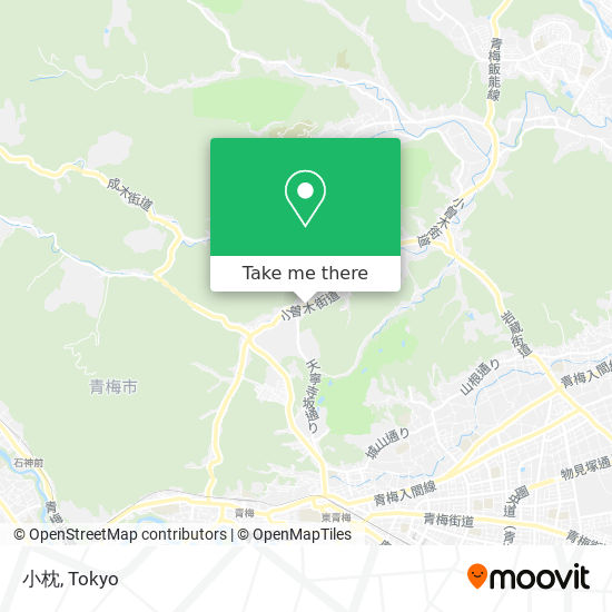 小枕 map