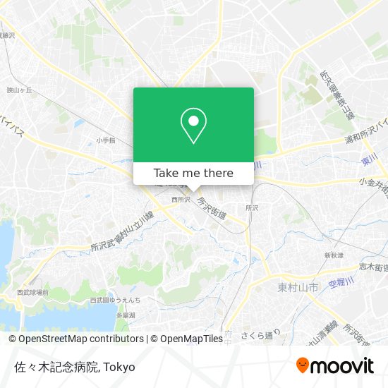 佐々木記念病院 map