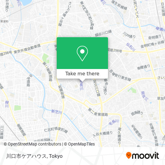 川口市ケアハウス map