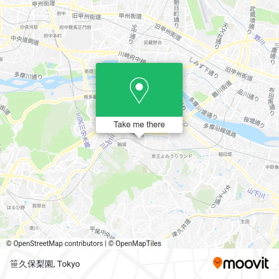 笹久保梨園 map