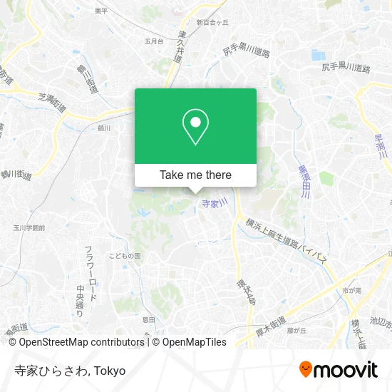 寺家ひらさわ map
