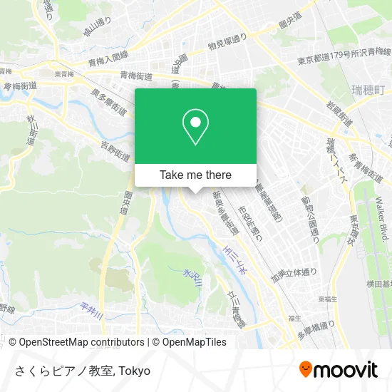 さくらピアノ教室 map