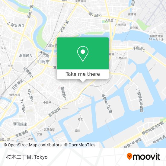 桜本二丁目 map