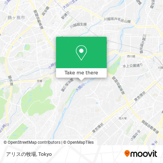 アリスの牧場 map